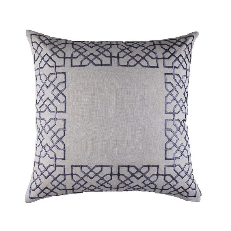 Weekend Discounts to Delight Franco Grey Euro Pillow by Lili Alessandra
