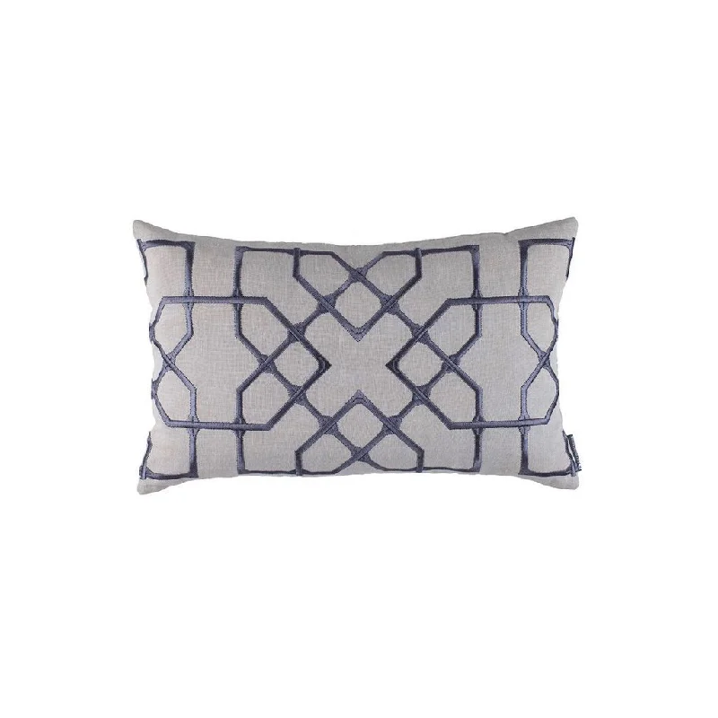 Weekend Sale: Don't Miss Out Franco Grey Lumbar Pillow by Lili Alessandra