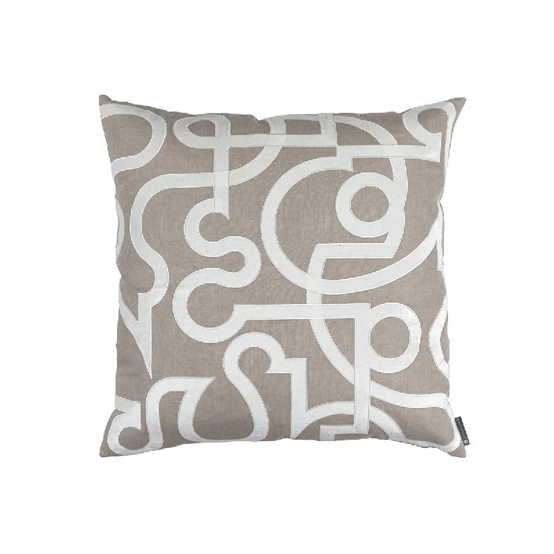 Exclusive Online Offer Geo Raffia Euro Pillow by Lili Alessandra