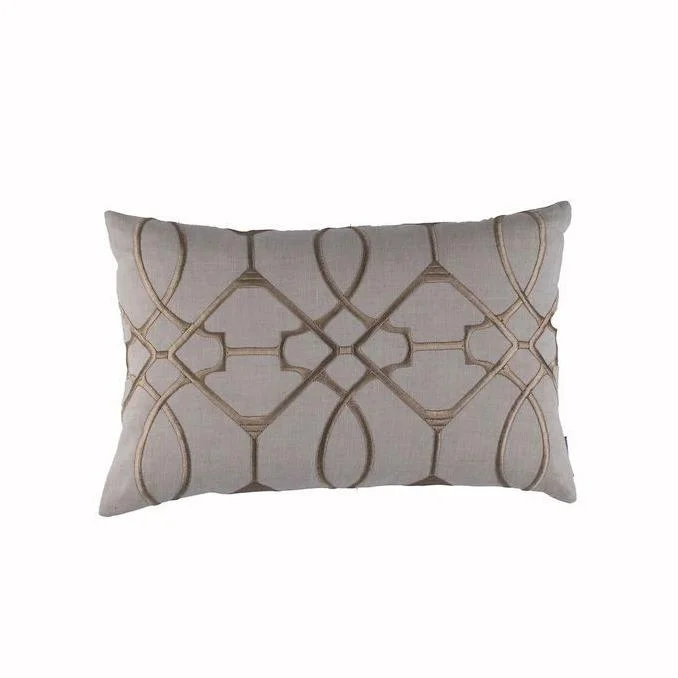 Take Advantage Magic Sand Lumbar Pillow by Lili Alessandra