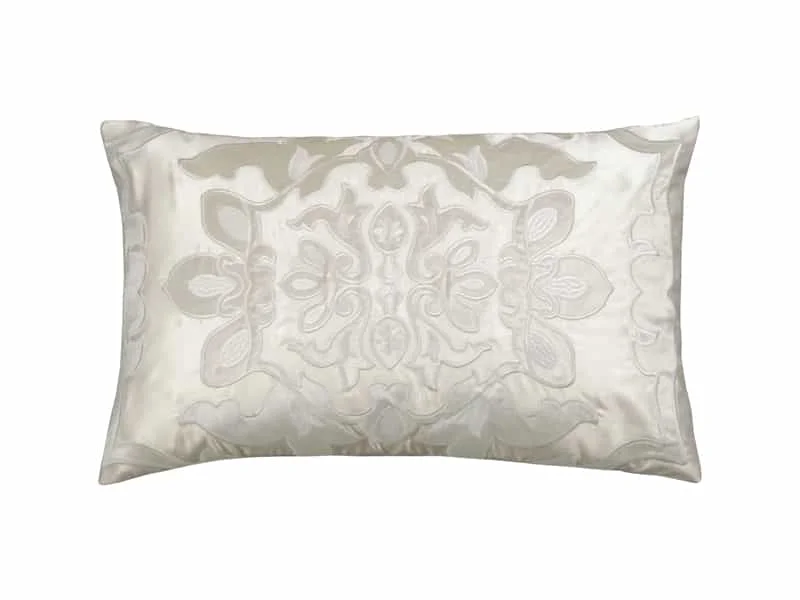 Best Seller Morocco Ivory Lumbar Pillow by Lili Alessandra