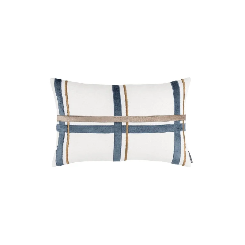 Special Price Oliver Smokey Blue Fawn Small Pillow by Lili Alessandra