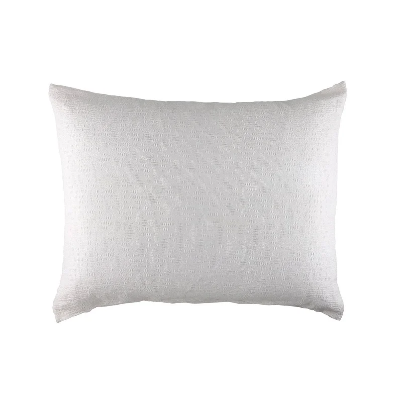 Weekend Discounts to Enjoy River White Luxe Euro Pillow by Lili Alessandra
