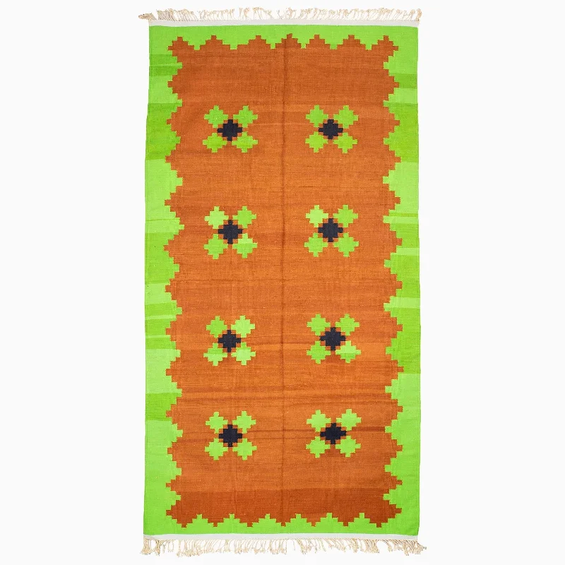 Steals and Deals Lime and Tea Rug
