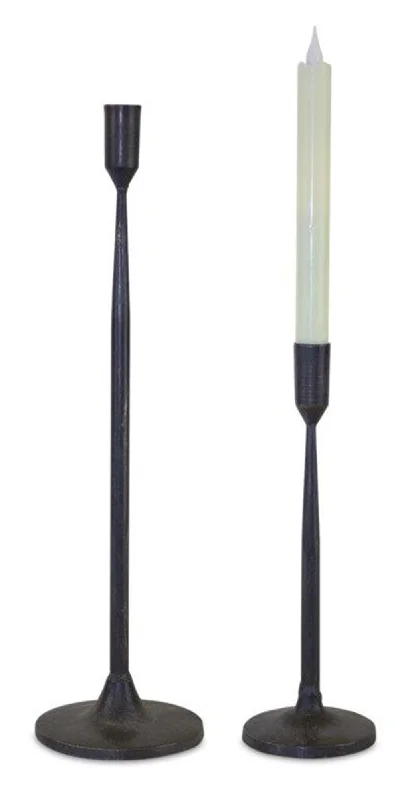 Your Favorite Items Now At Unbeatable Prices Metal Taper Candle Holder, Set of 2
