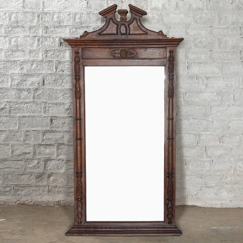 Big Discounts Mirror with Wooden Frame