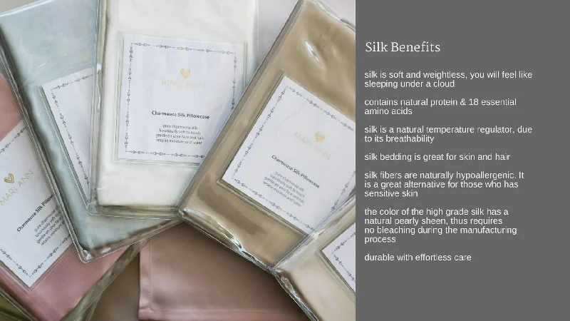 Weekend Savings Spree Silk Charmeuse Pillowcase by Mari Ann