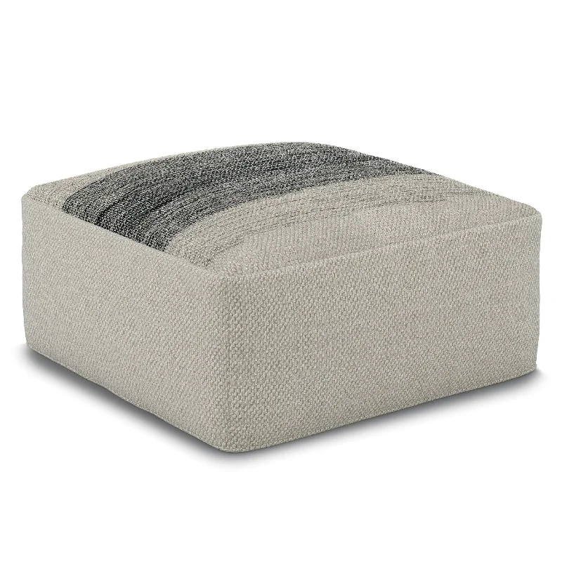 YEAR-End Clearance Multi-functional Pouf with Stripe Pattern