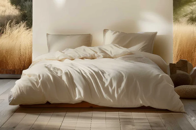 Amazing Deals Organic Cotton Percale Sheet Set by Sleep & Beyond