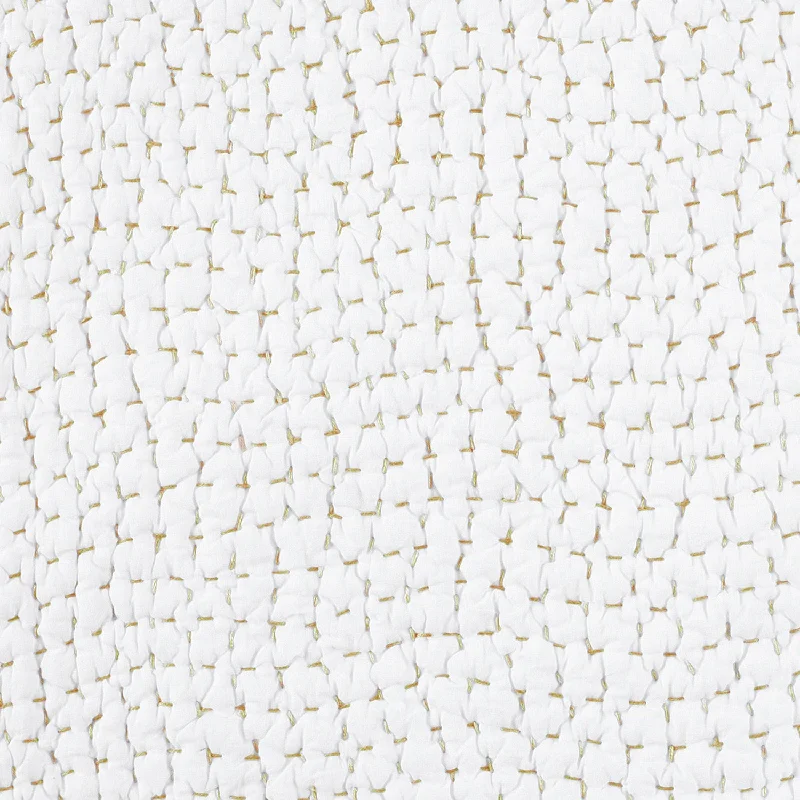 Midnight Madness Organic Hand Stitched Sand Quilt Swatch