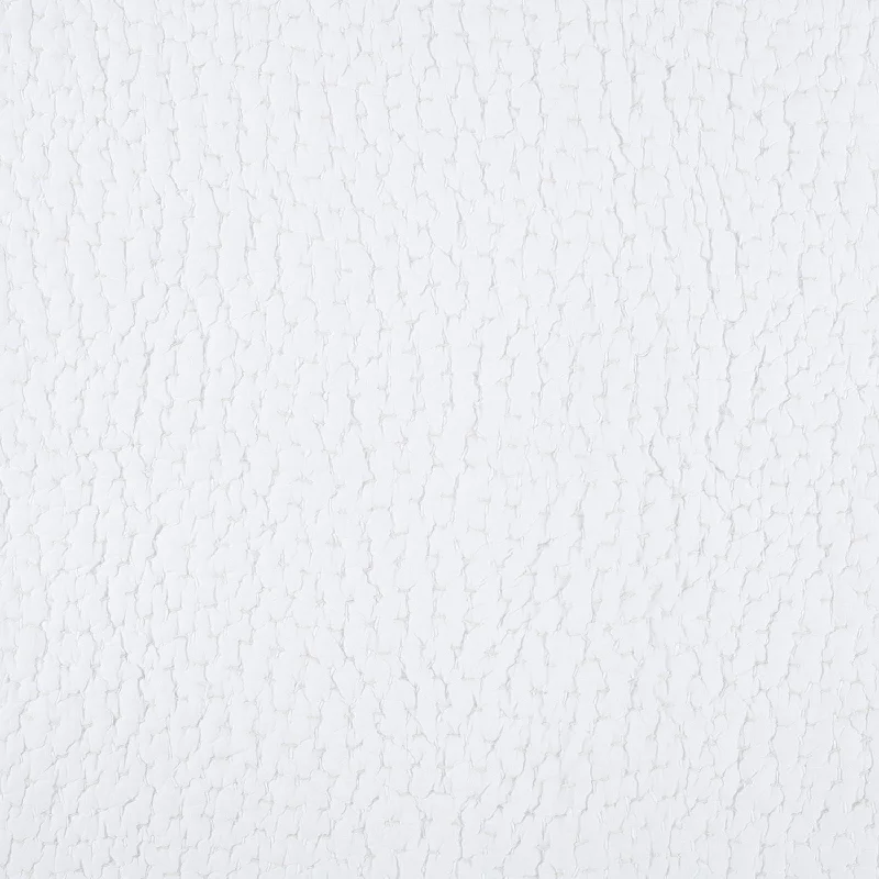 Markdowns Organic Hand Stitched White Quilt Swatch