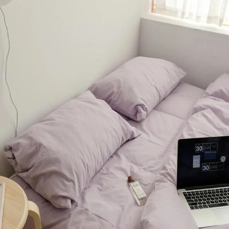 Bargain Prices Pastel Pillowcases  / Purple