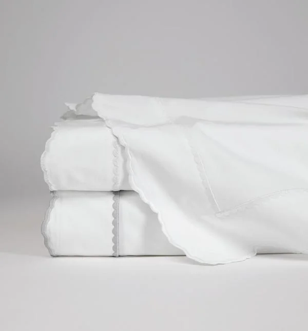 Weekend Bargains Await You Pettine Flat Sheet by Sferra