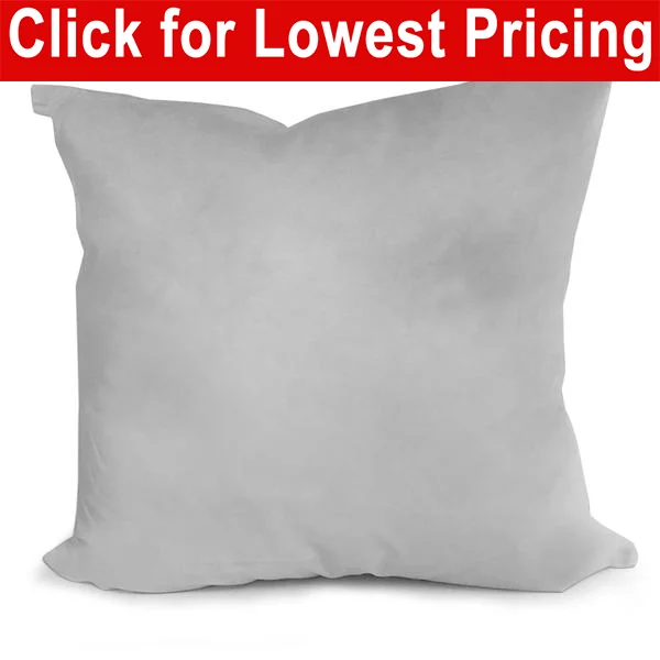 Clearance Sale Pillow Form 17" x 17" (Synthetic Down Alternative)