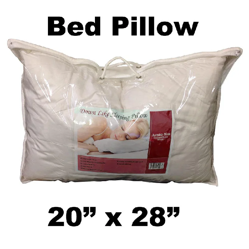 Price Blitz Pillow Form 20" x 28" - Bed Pillow Extra Fill 1000 g [Ready for Shelf] (Synthetic Down Alternative)