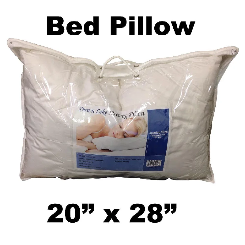 Weekend Deals That Impress Pillow Form 20" x 28" Standard - Bed Pillow 840 g [Ready for Shelf] (Synthetic Down Alternative)