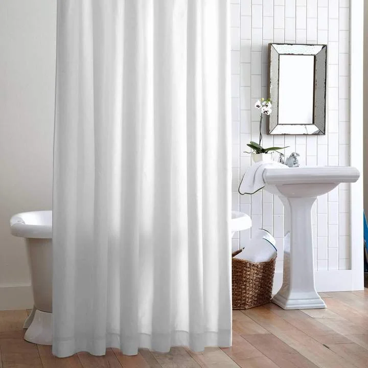 Limited Stock – Get Yours Before It's Gone Pique II Tailored Shower Curtain by Peacock Alley Limited Stock – Get Yours Before It's Gone Pique II Tailored Shower Curtain by Peacock Alley