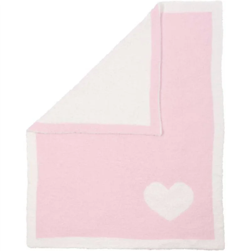 Weekend Discounts to Enjoy Plush Baby Blanket In Light Pink