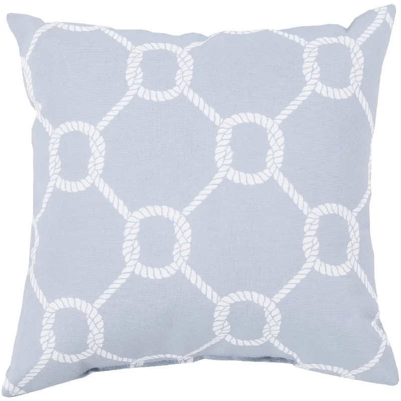 Weekend Discounts to Relish Rain Ivory & Light Grey Pillow