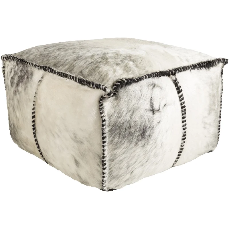 Epic Deals Ranger Pouf in Black & White