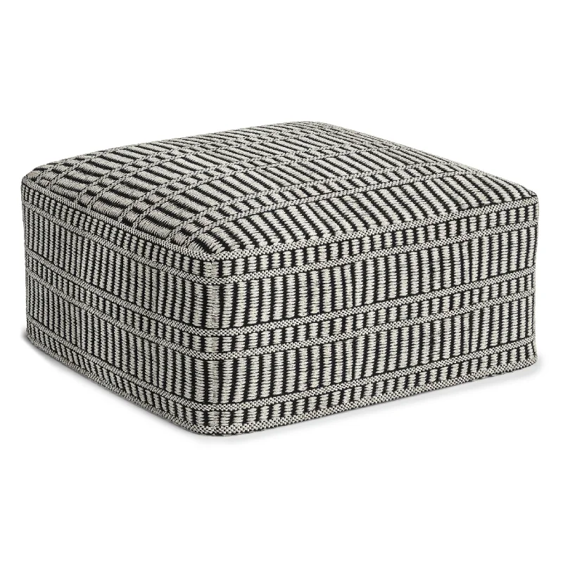 Unbeatable Prices On Best-Selling Items Recycled PET Square Woven Pouf