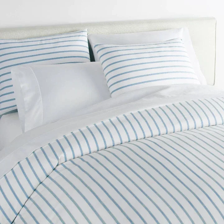 Year-End Sale Ribbon Stripe Percale Sheet Set by Peacock Alley
