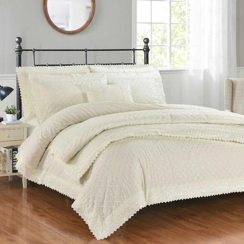 Amazing Value Richmond Duvet Cover Set Ivory