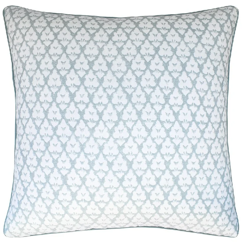 Your Chance To Save Big This Weekend Arboreta Spa Blue Decorative Pillow by Ryan Studio