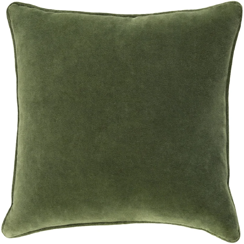 Shop and Save Safflower Pillow in Grass Green
