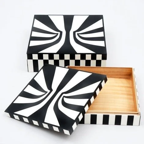 Weekend Deals to Brighten Your Day Set of 2 - Hyphnotic Pattern Box