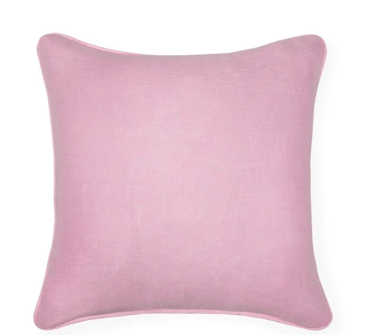 Weekend Steals Await Manarola Grey & Cotton Candy Decorative Pillow by Sferra