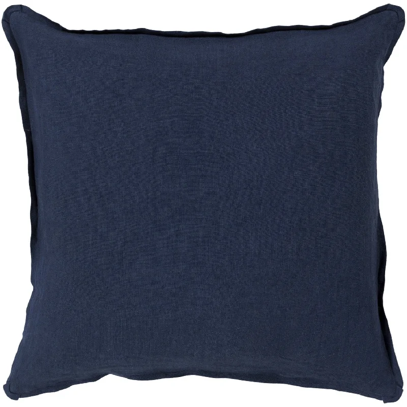 Weekend Savings Fiesta Solid Navy Pillow design by Surya