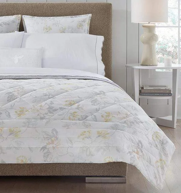 Midnight Sale Spello Quilted Coverlet by Sferra