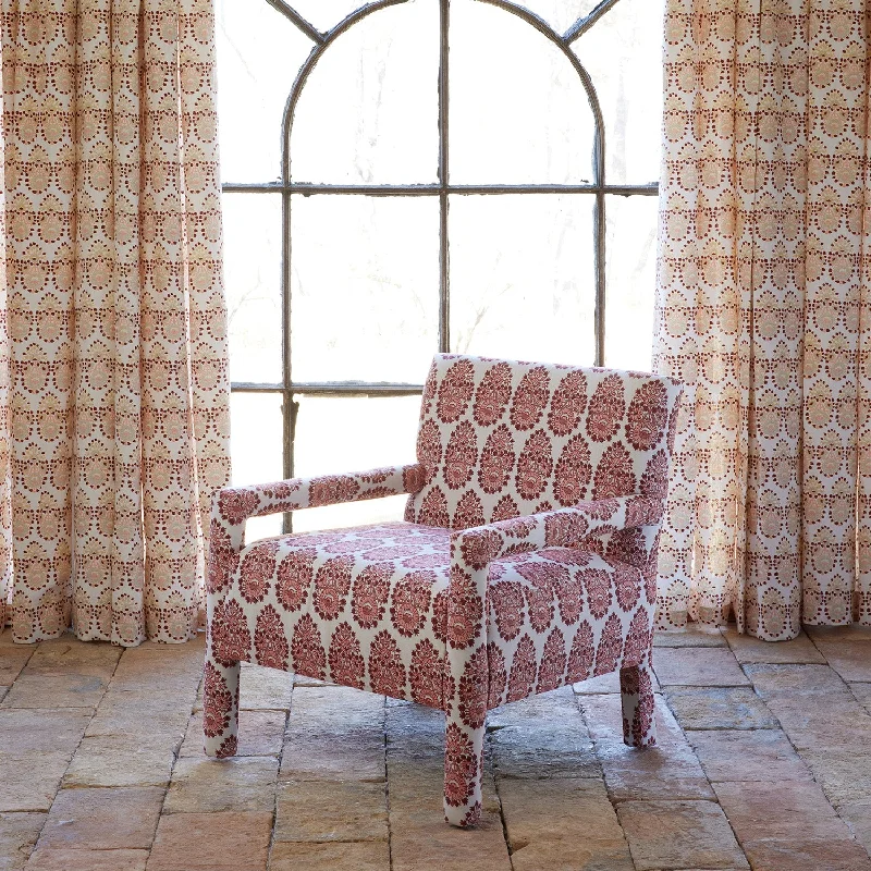 Weekend Bargains to Love Square Chair in Lanka Berry and Aleppo Berry