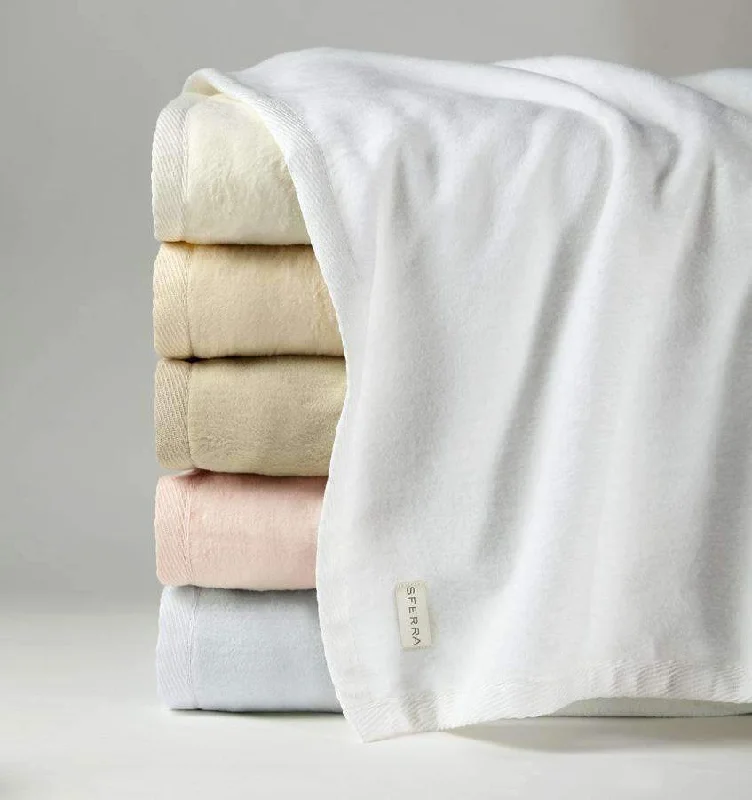 Exclusive Preview St. Moritz Blanket by Sferra