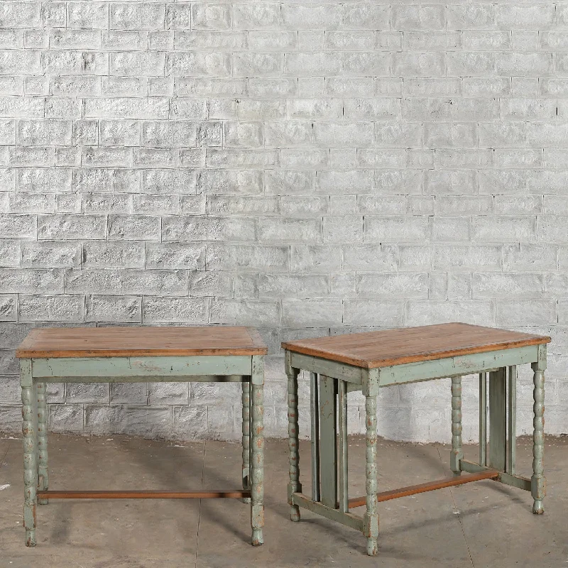 Huge Savings Teak Table 13 (Set of 2)