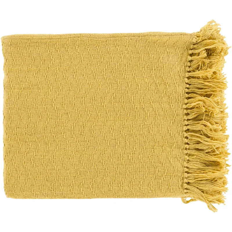 Shop Smarter With These Special Offers Thelma Throw Blankets in Bright Yellow Color