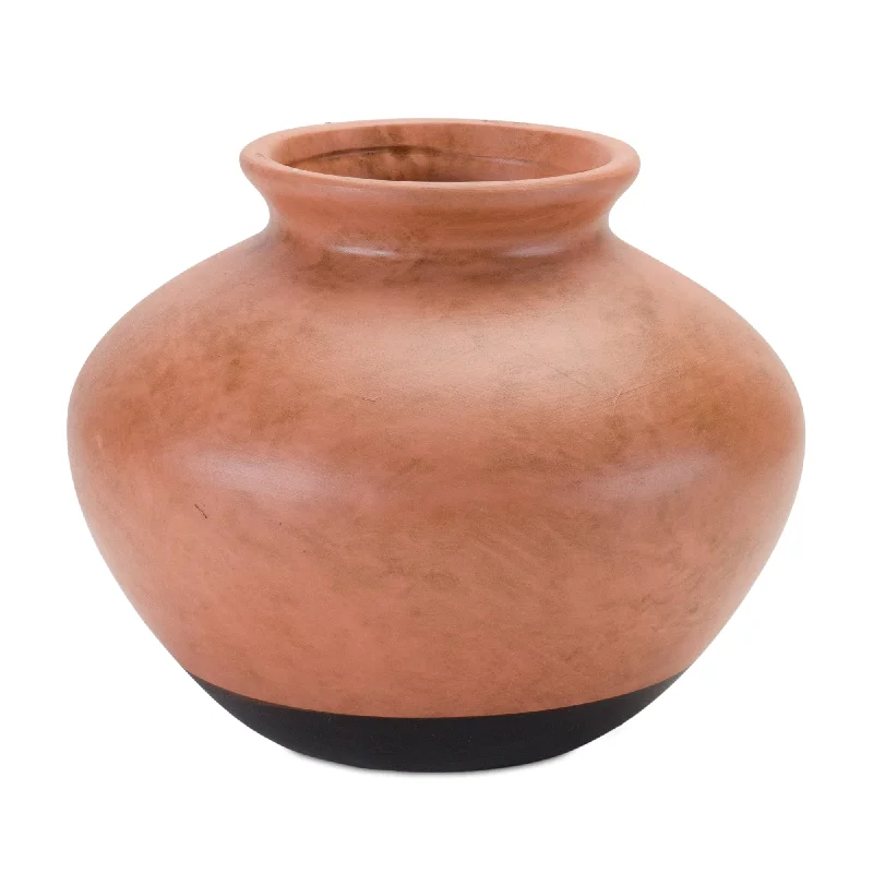 Weekend Savings Spectacular Two Tone Ceramic Vase 9"