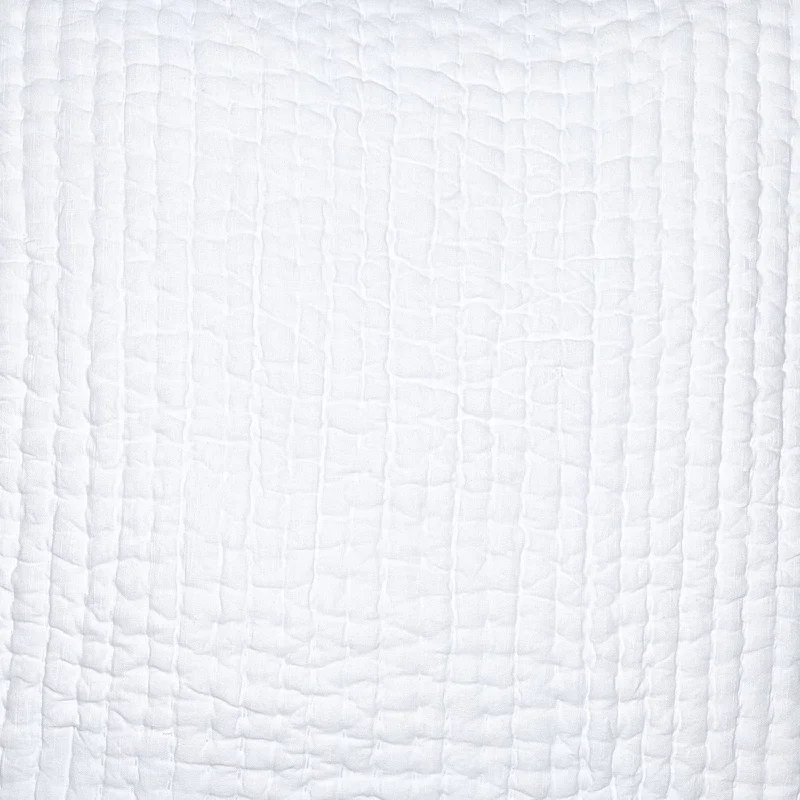 Reduced Prices Vivada White Woven Quilt Swatch