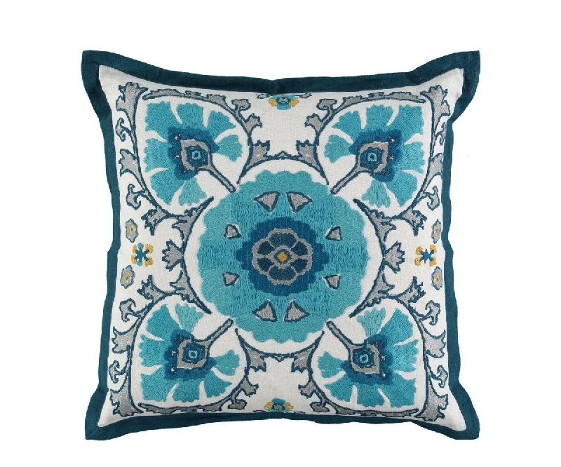 Clearance Items William Yeoward Alexi Peacock Decorative Pillow