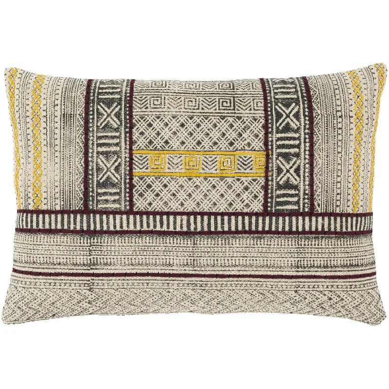 Final Clearance Zoya Hand Woven Lumbar Pillow
