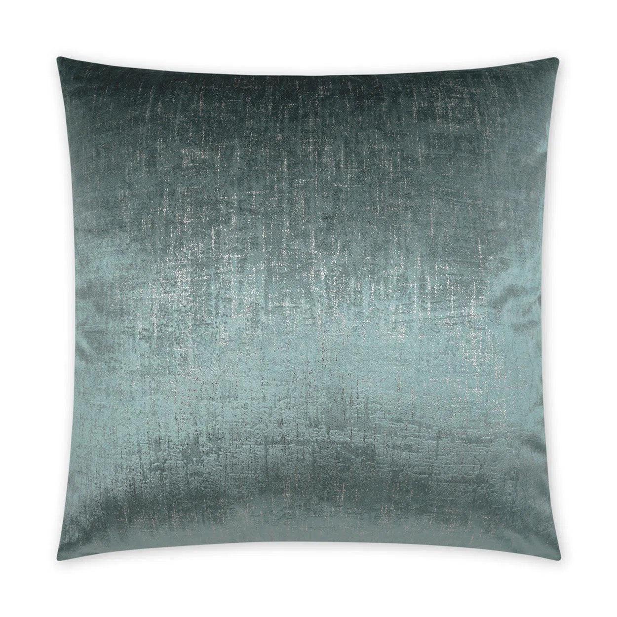 Major Savings Alnwick Spa Glam Solid Turquoise Teal Large Throw Pillow With Insert