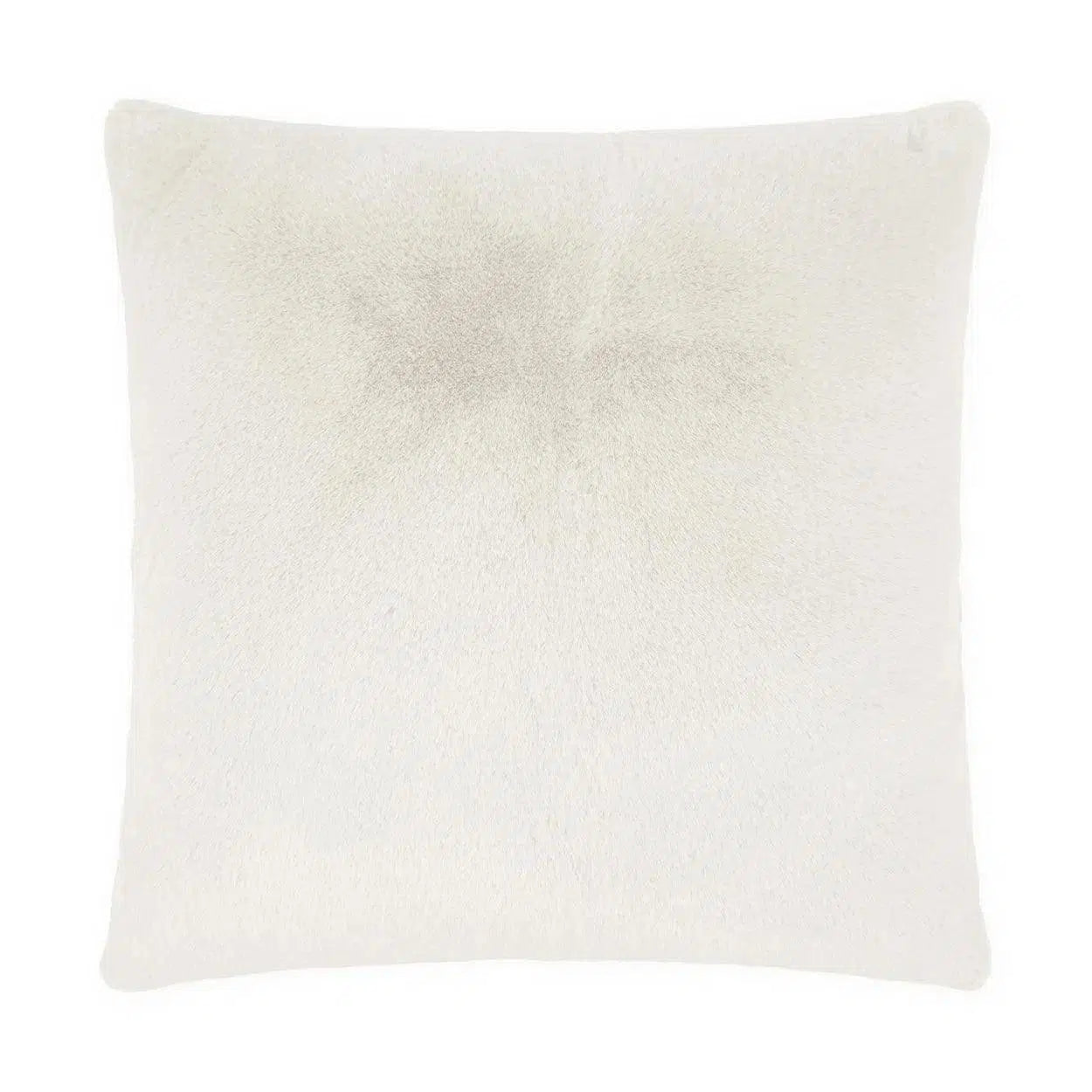 Weekend Savings Sensation Arlo Ivory Faux Fur Solid Ivory Large Throw Pillow With Insert