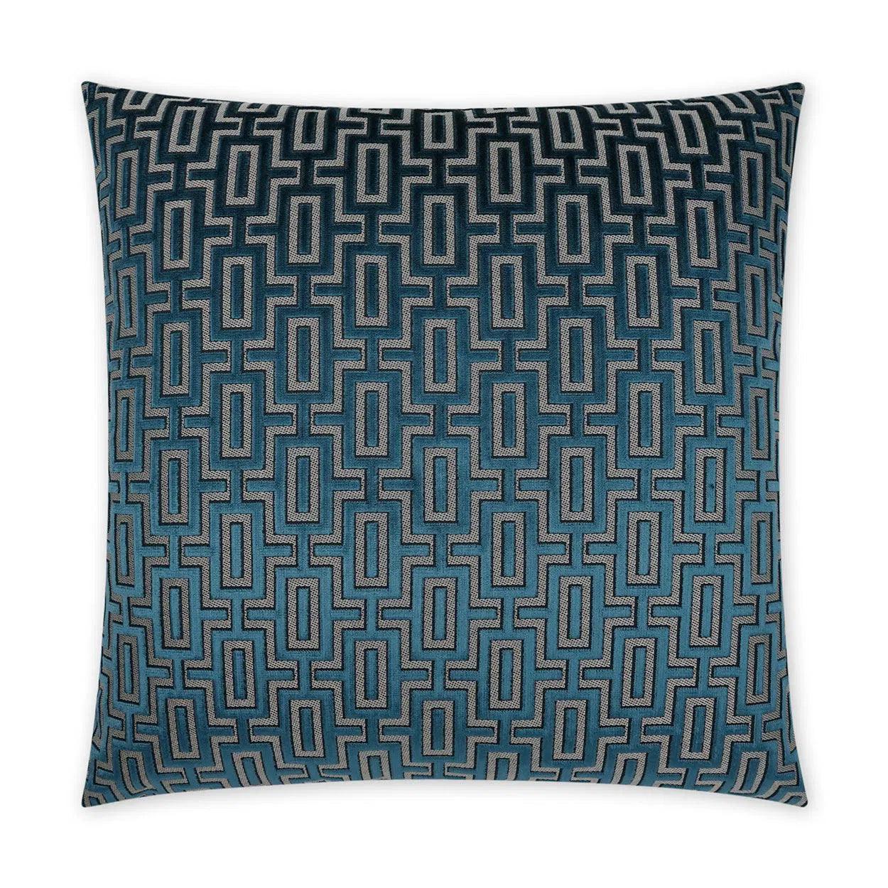 Daily Deals Bergman Sapphire Blue Large Throw Pillow With Insert