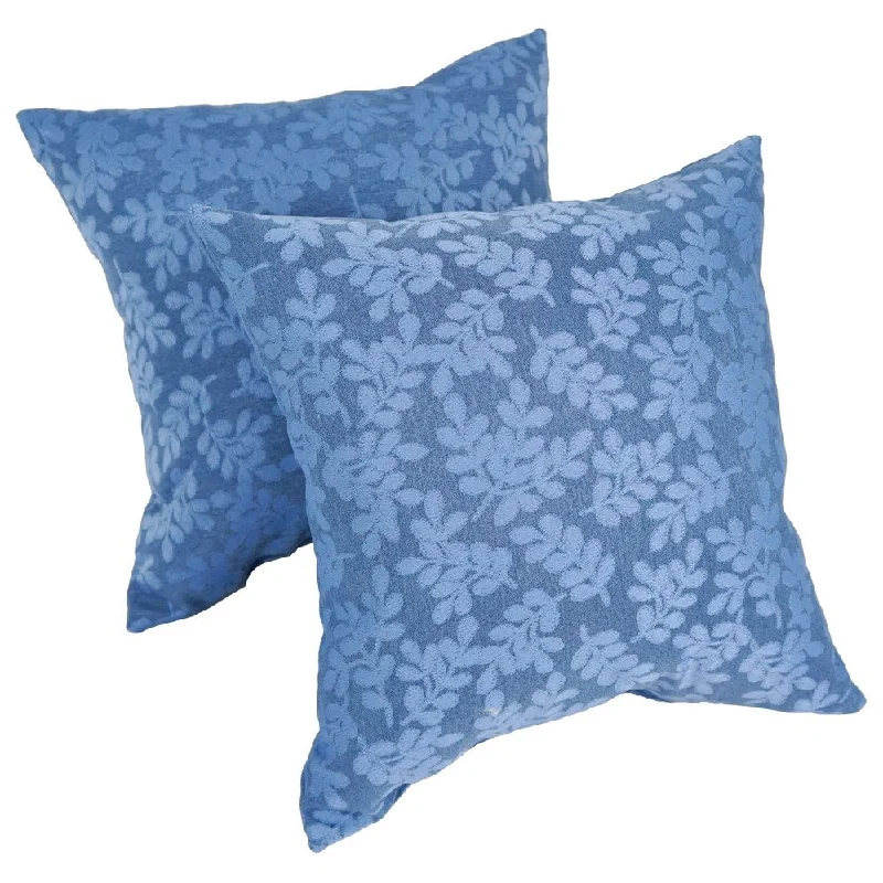 One-DAY Sale Blaziing Needles 17-inch Outdoor Spun Polyester Throw Pillows (Set of 2) One-DAY Sale Blaziing Needles 17-inch Outdoor Spun Polyester Throw Pillows (Set of 2)