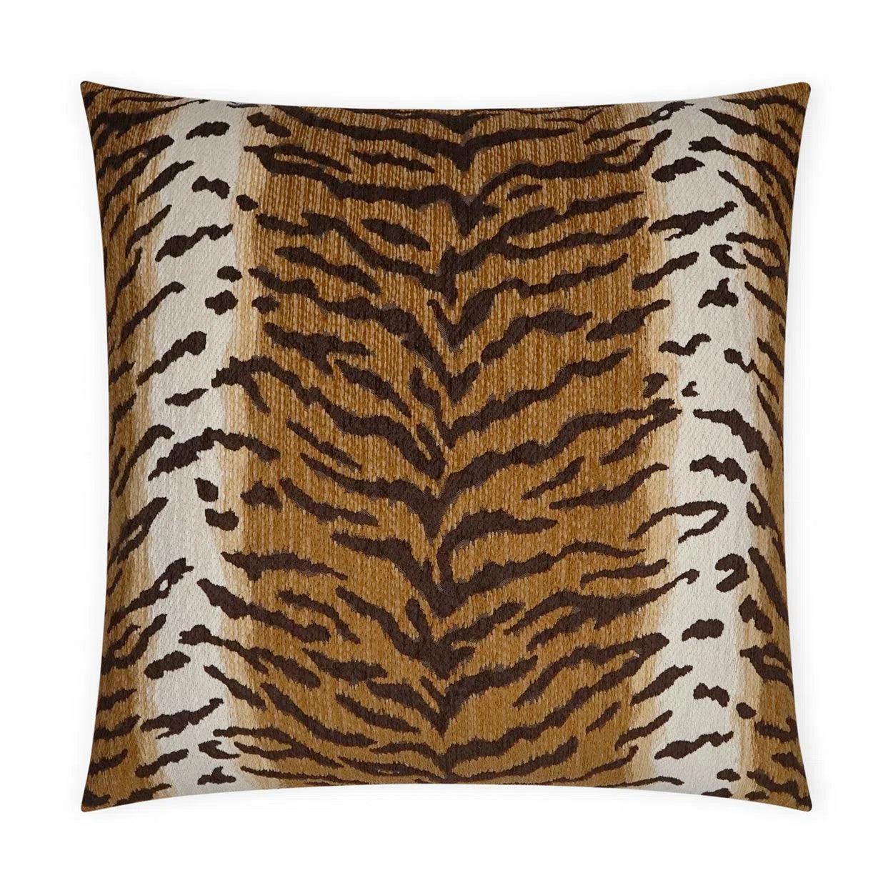 Weekend Flash Sale Calabar Caramel Animal Tan Taupe Large Throw Pillow With Insert