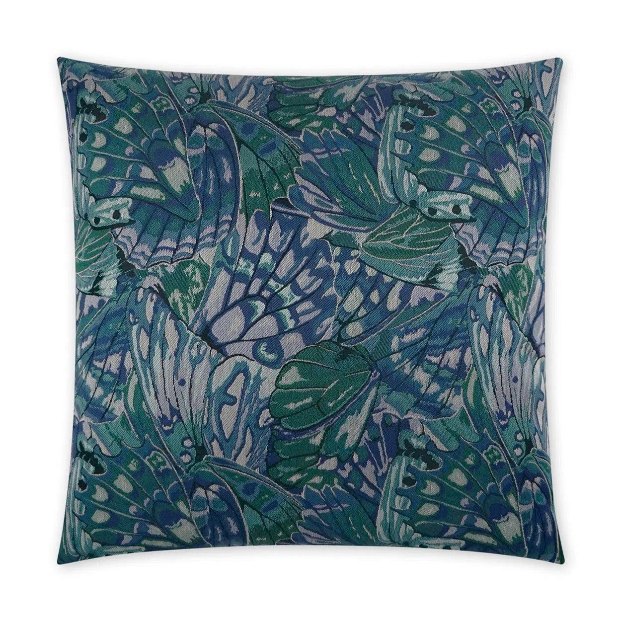 The Best Time To Shop Is Now Farfalla Abstract Blue Large Throw Pillow With Insert The Best Time To Shop Is Now Farfalla Abstract Blue Large Throw Pillow With Insert