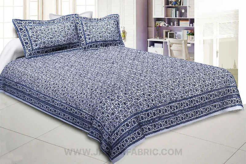 The Perfect Time To Shop And Save Incessant Bale Grey King Size Bedsheet