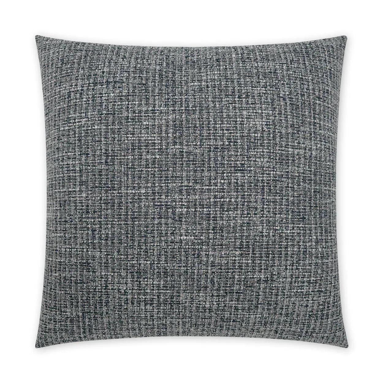 Special Price Kensington Black Textured Solid Black Large Throw Pillow With Insert