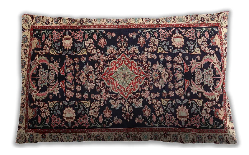 The Best Prices Traditional Classic Indoor Outdoor Rectangular Vermilion Red Lumbar Throw Pillow, 13 inch by 19 inch, lbtr1071 The Best Prices Traditional Classic Indoor Outdoor Rectangular Vermilion Red Lumbar Throw Pillow, 13 inch by 19 inch, lbtr1071